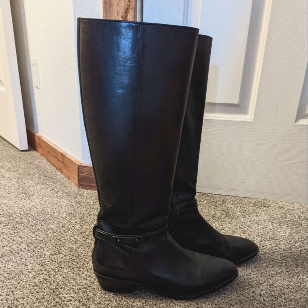 Black Coach Tall boots